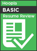 Basic Hoopla Resume Review